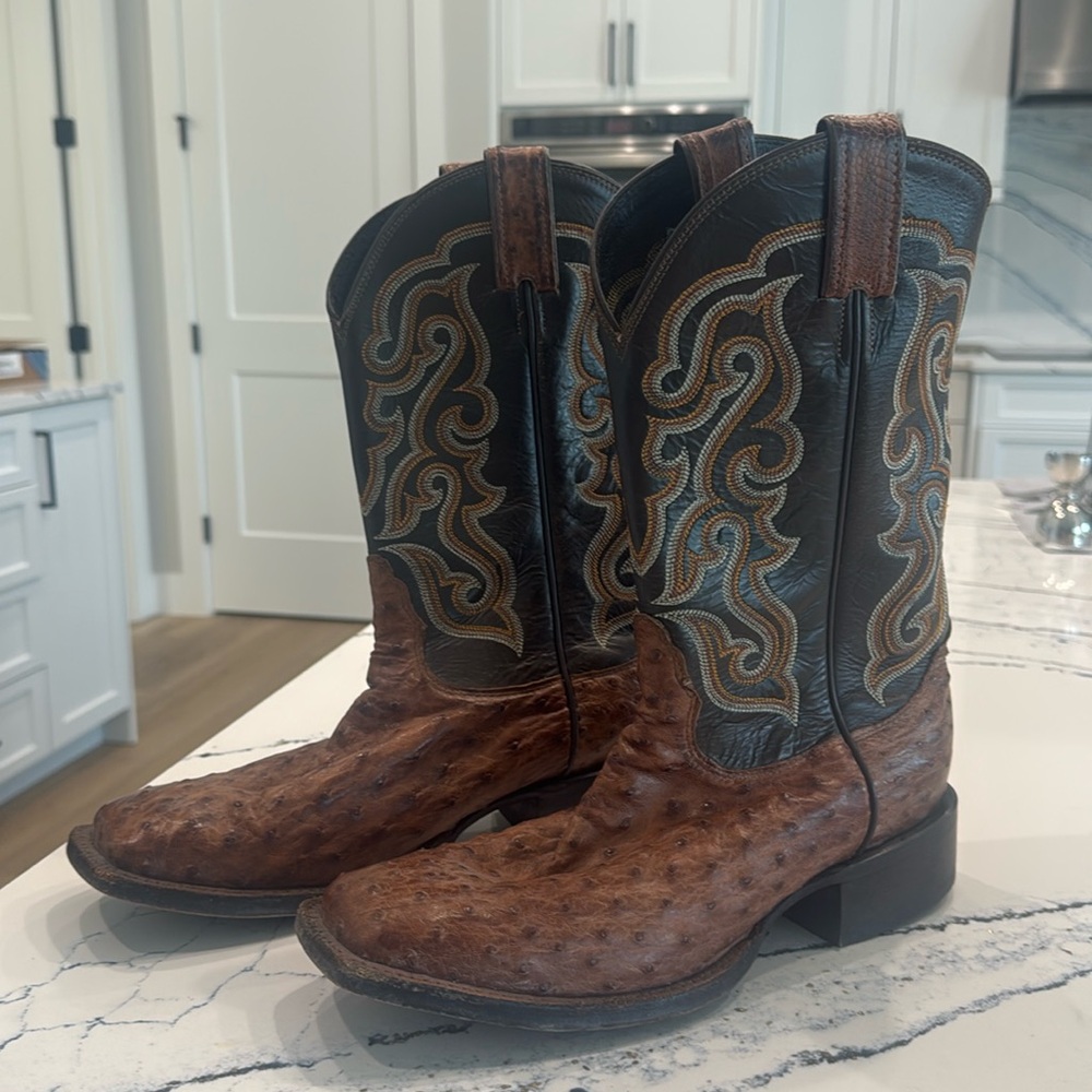 Nocona Boots Full Quill Ostrich Boots